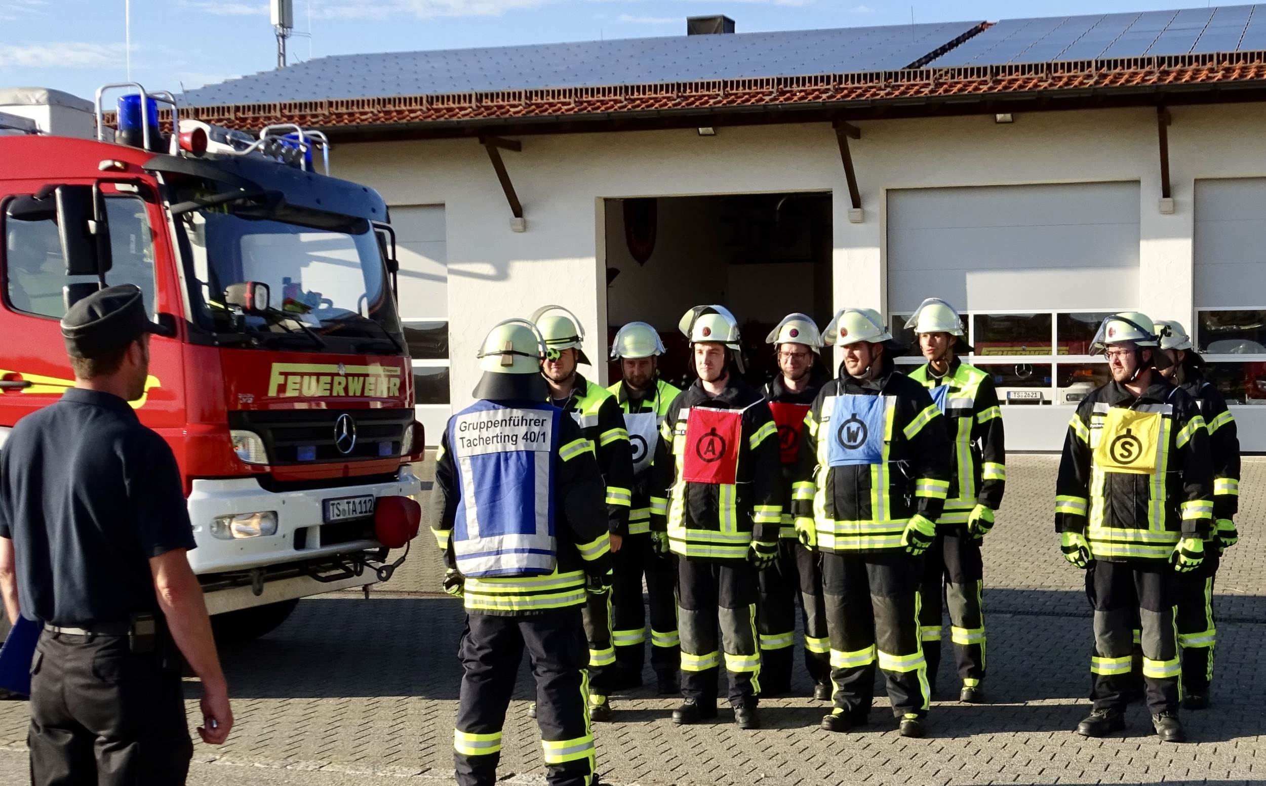 Erfolgreiche Leistungspr Fung Technische Hilfeleistung In Tacherting